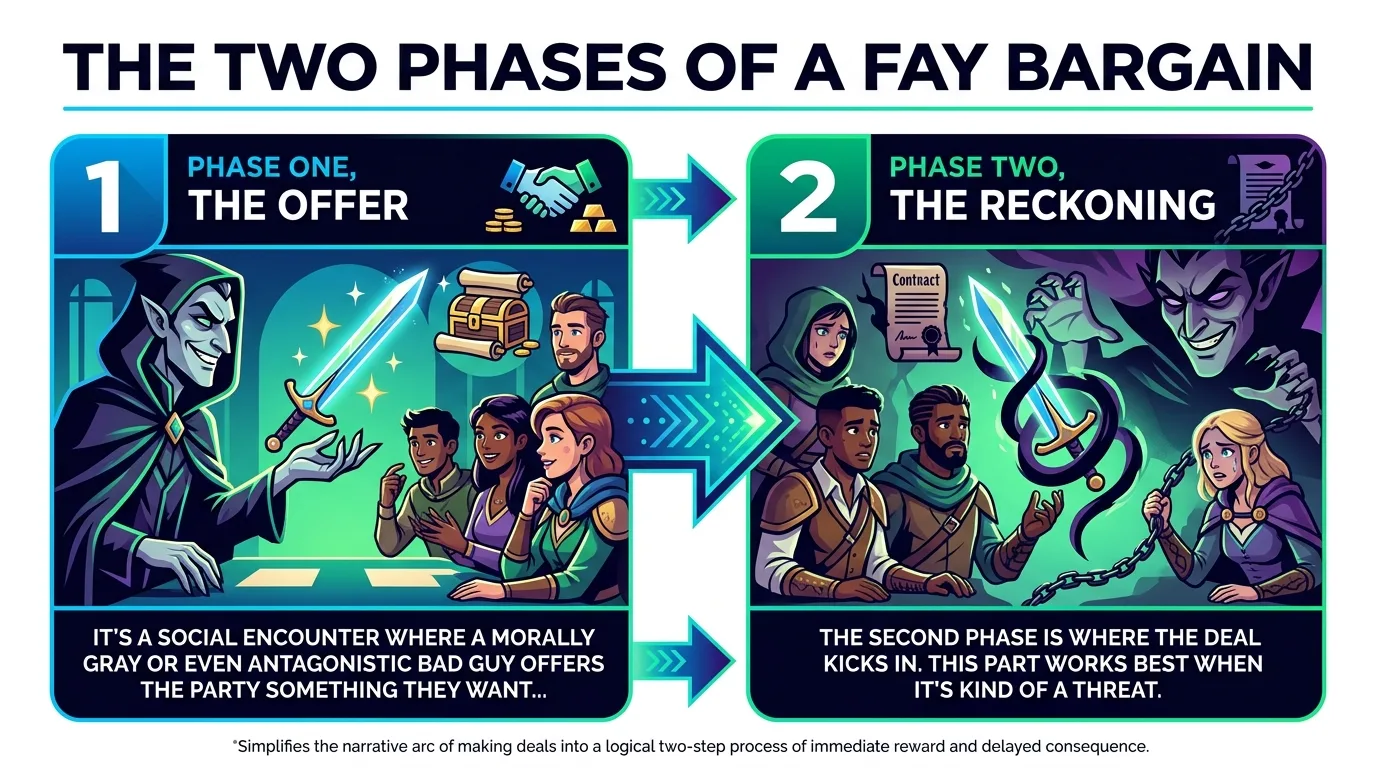 The Two Phases of a Fay Bargain