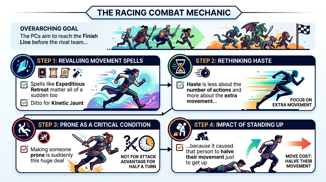 The Racing Combat Mechanic