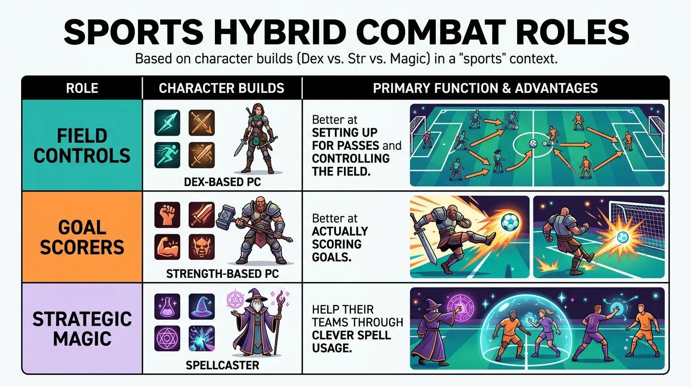 Sports Hybrid Combat Roles